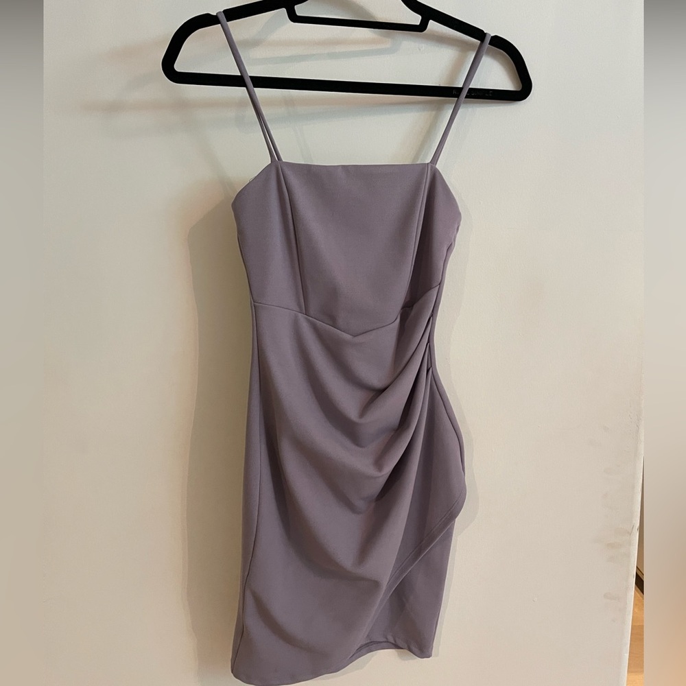 formal mauve bodycon, mini dress from windsor